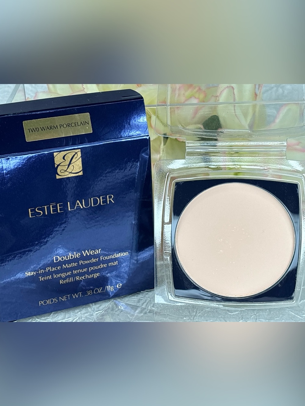 Estee Lauder Double Wear Stay-in-Place Matte Powder Refill 1W0 WARM PORCELAIN